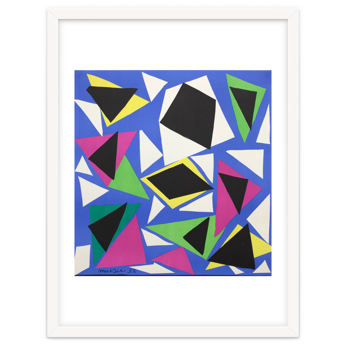 Gouaches Découpées – Henri Matisse Exhibition Poster