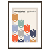 Stockholm Galleri Skandinavien Art Exhibition Poster