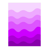 Purple gradient design (Print Only)