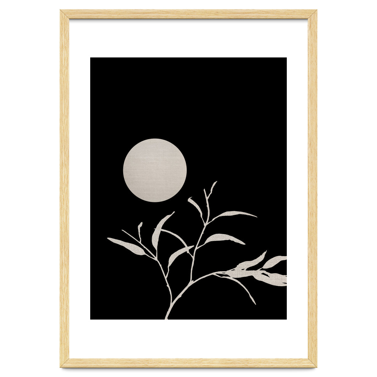 Moon & Leaf