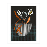 Midcentury plant pot dark (Print Only) thumbnail