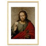 Juan de Juanes / 'The Saviour', 1545-1550, Spanish School, Oil on panel, 73 cm x 49 cm, P00845. thumbnail