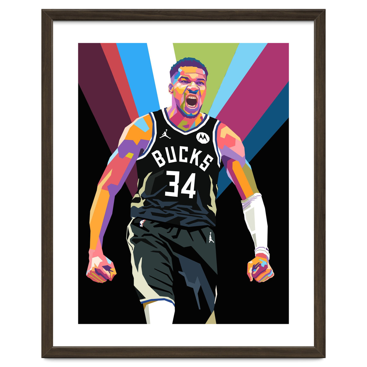 Giannis Antetokounmpo art