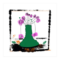 green vase (Print Only)