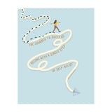 The Journey To Success Begins With A Single Step Of Self-Belief (Print Only) thumbnail