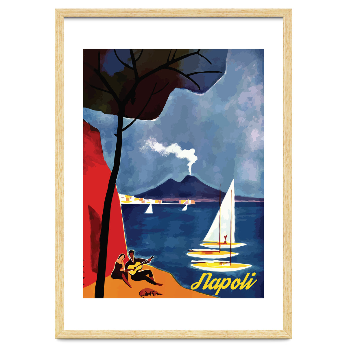 Napoli, Romantic Scene