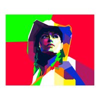 Jessica Biel American Actress WPAP Illustration Trending Now  (Print Only)