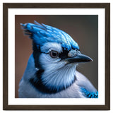 Close Up Portrait Of A Blue Jay Bird thumbnail