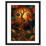 Parrot in Retro Contemporary Aesthetics thumbnail
