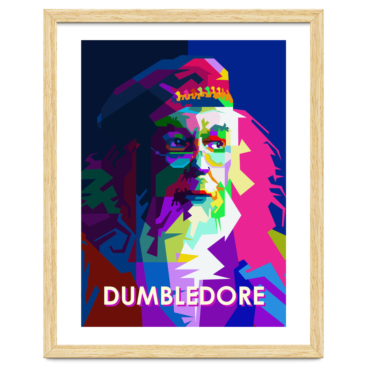 Albus Dumbledore In Pop Art WPAP
