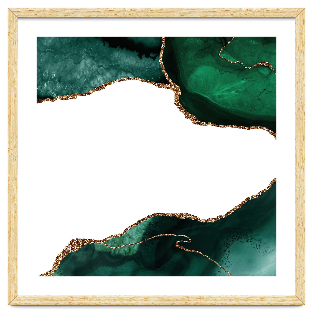 Emerald & Gold Agate Texture 11