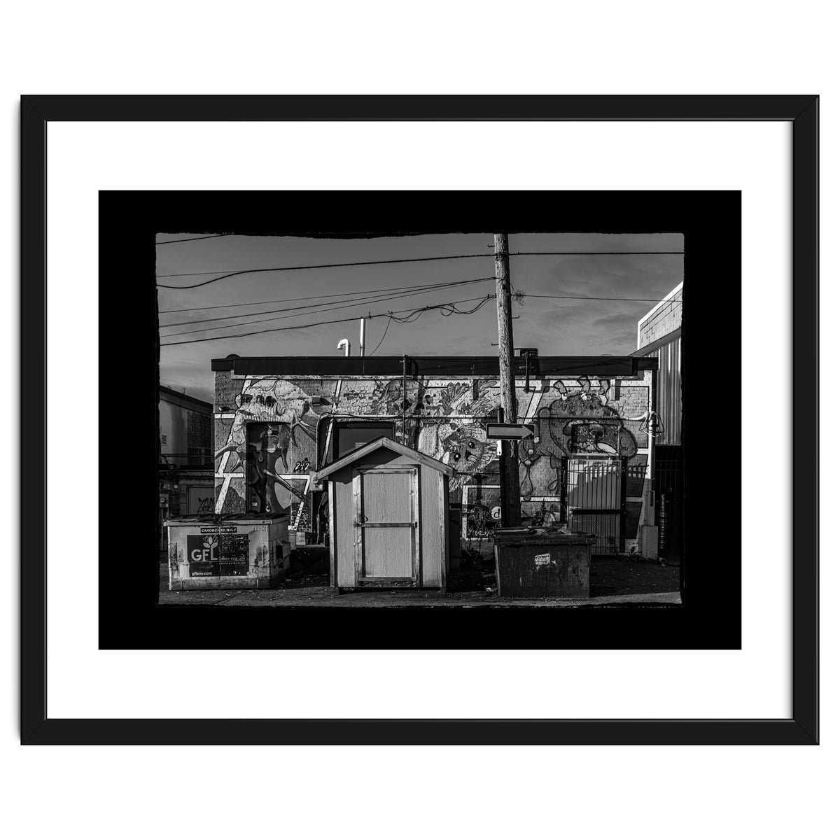 Cooke St Graffiti No 3 with Border