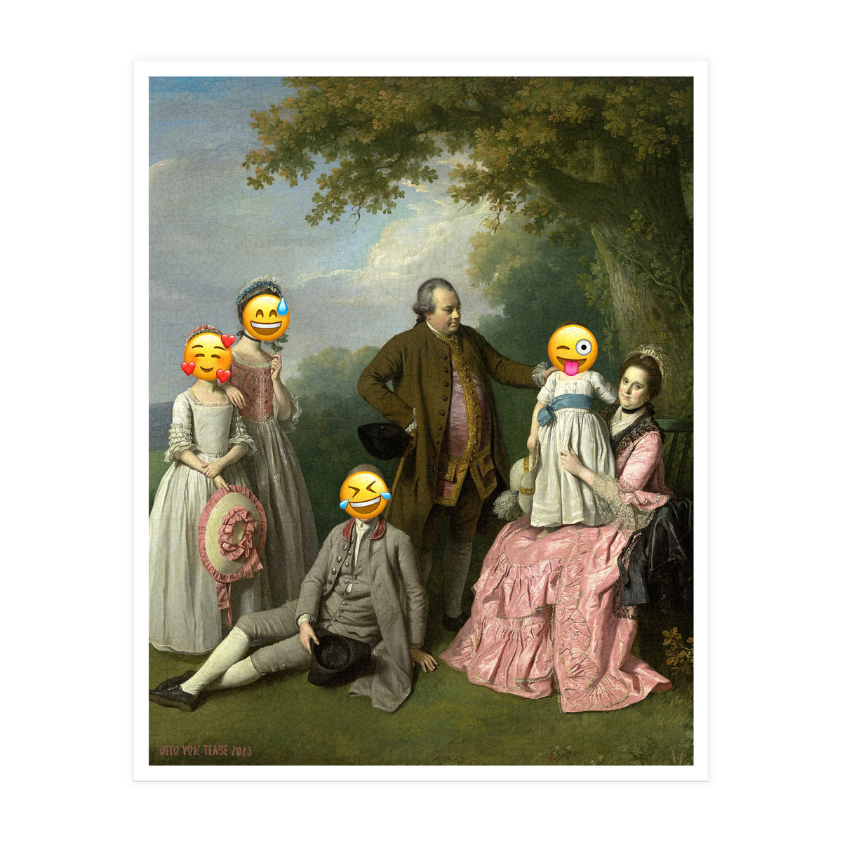 Emoji painting 1 (Print Only)