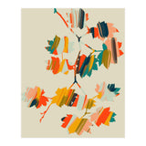 colorful hanging maple leaves (Print Only) thumbnail