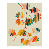 colorful hanging maple leaves (Print Only)