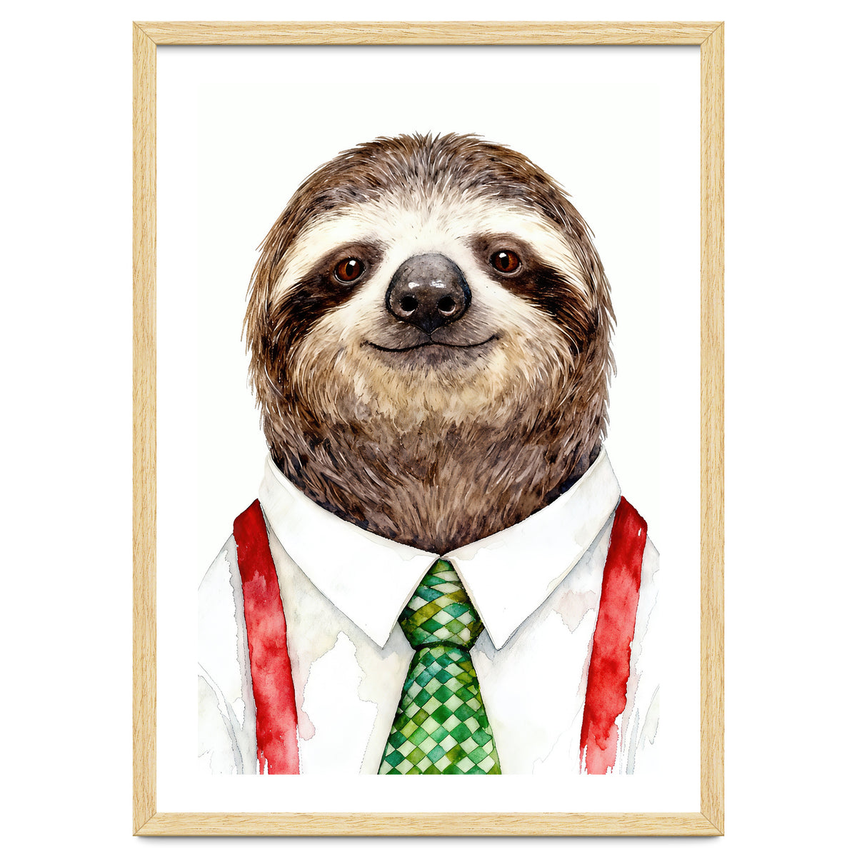 Sloth in the office Attire