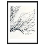 Abstract Black Branching Lines Flowing thumbnail