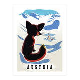 Austria Fox In The Snow (Print Only) thumbnail