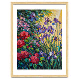 Expressive Heavy Impasto Floral Oil Painting thumbnail