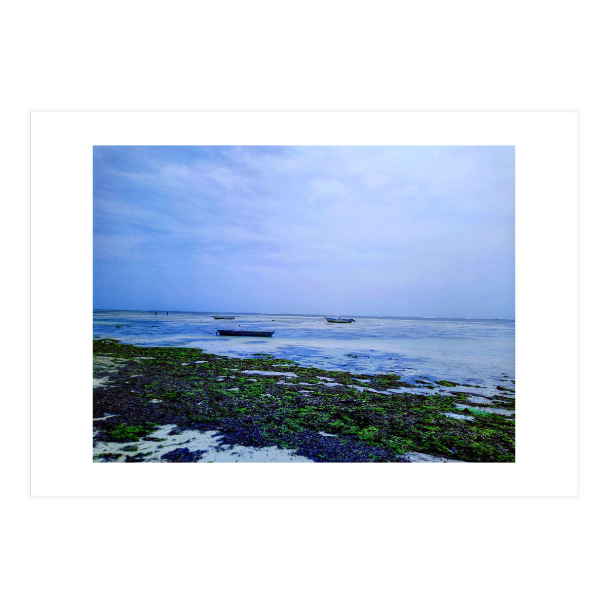 Ocean Beach At Low Tide (Print Only)