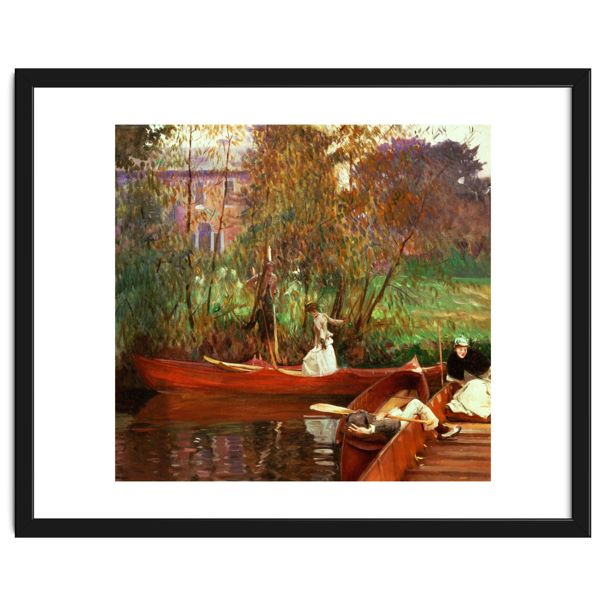 John Singer Sargent / 'The Boating Party', 1889, Oil on canvas, 88 x 92 cm.