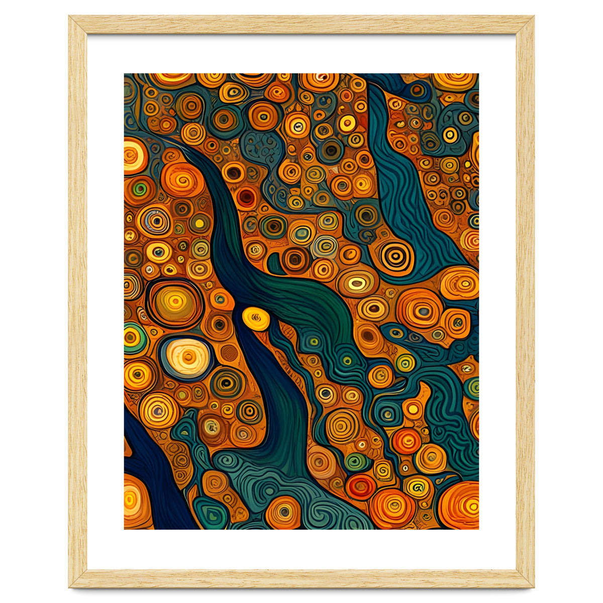 Artificial Masterworks - Klimt van Gogh