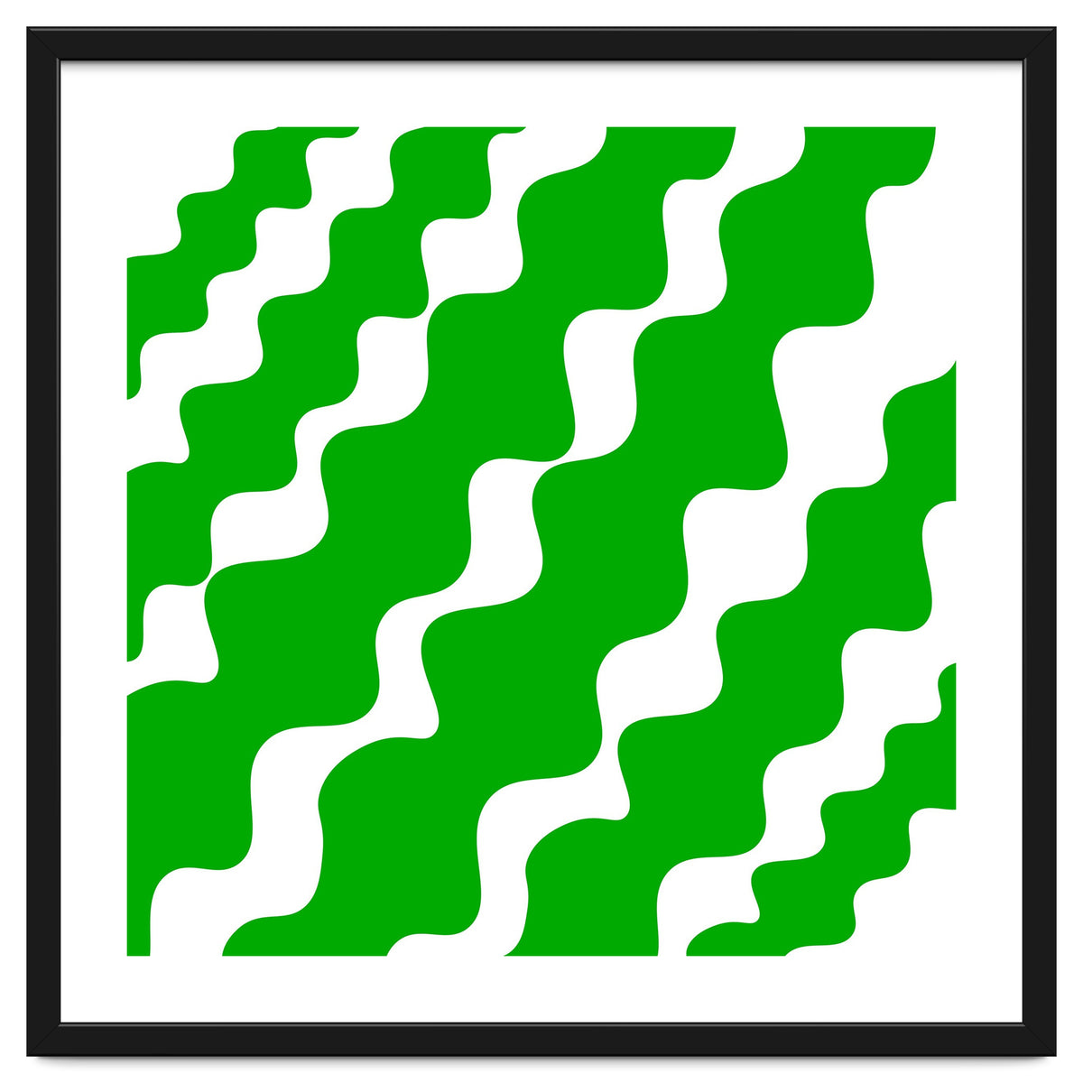 Green Wavy