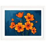 Orange Blue Flower thumbnail
