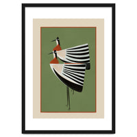 Striped Bird Pair