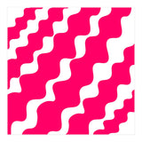 Slanting Pink Wavy Pattern (Print Only) thumbnail