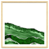Green & Silver Agate Texture 06