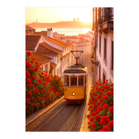 The Charm of a Classic City Tram (Print Only)