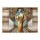 Gatsby Woman Art Deco Scene (Print Only) thumbnail