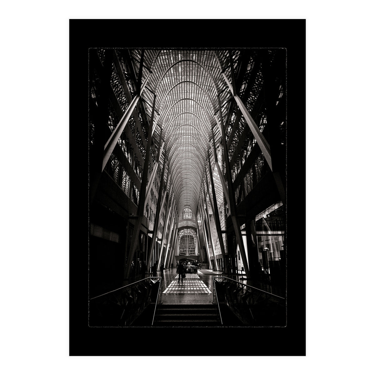 Allen Lambert Galleria No 3 with Border (Print Only)