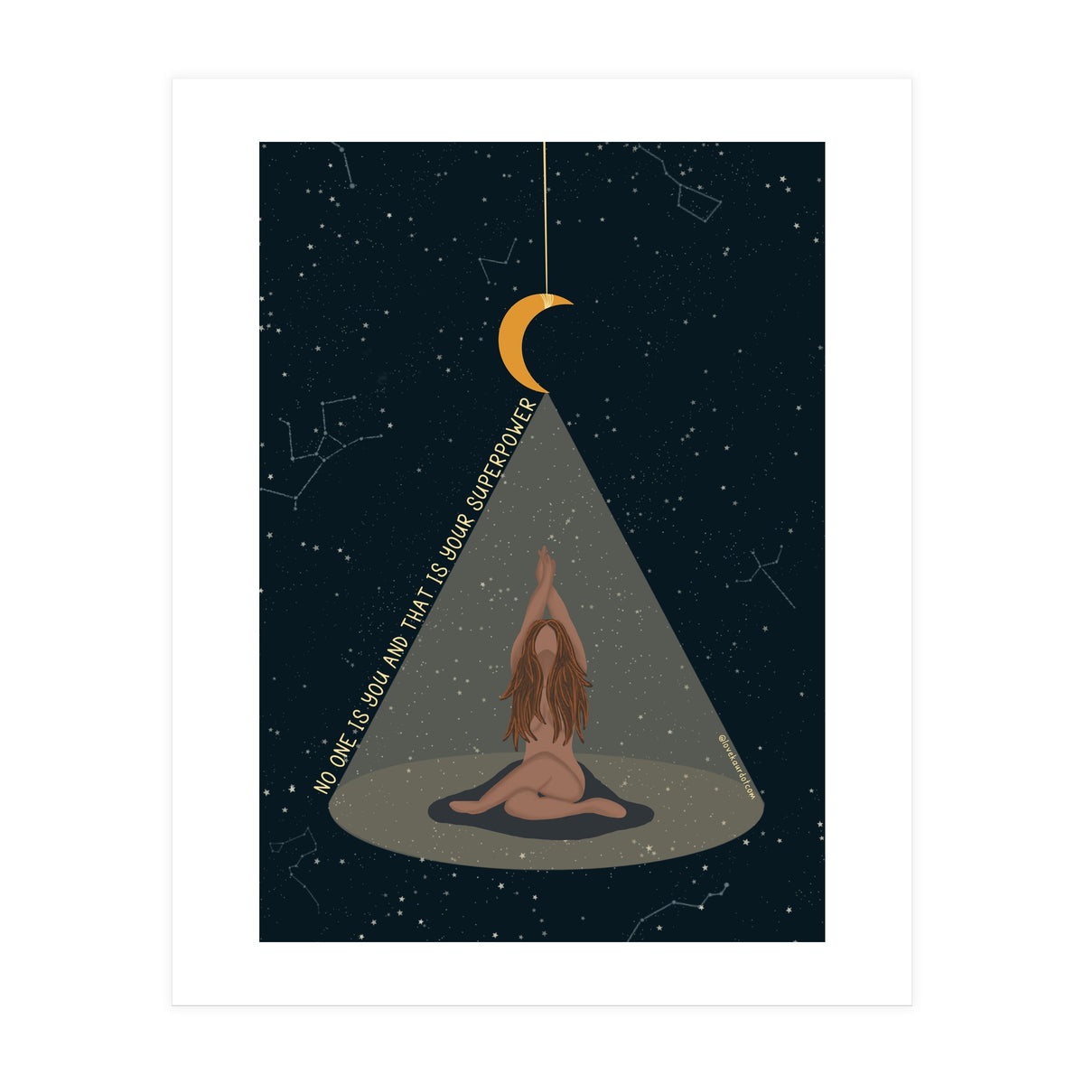 No One Is You And That Is Your Superpower (Print Only)