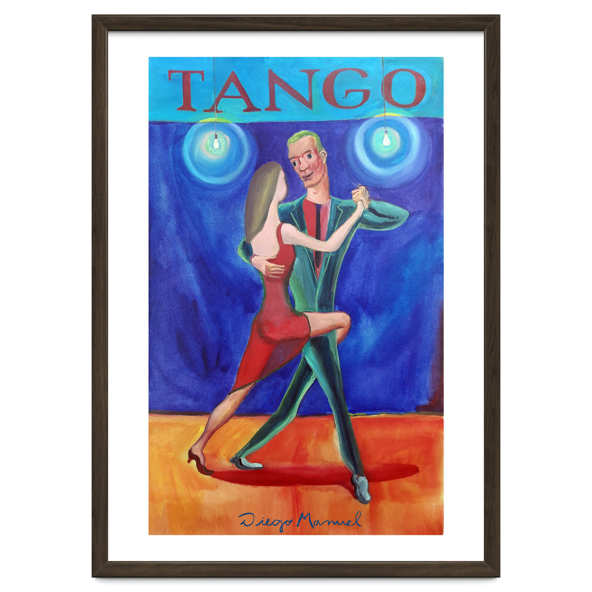 Afiche De Tango