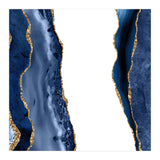 Navy & Gold Agate Texture 28  (Print Only) thumbnail