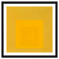 JOSEF ALBERS - HOMAGE TO THE SQUARE YELLOW