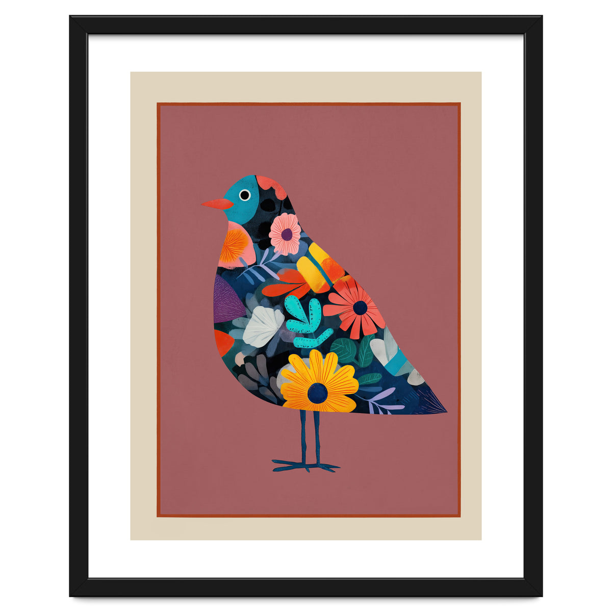 Floral Bird II