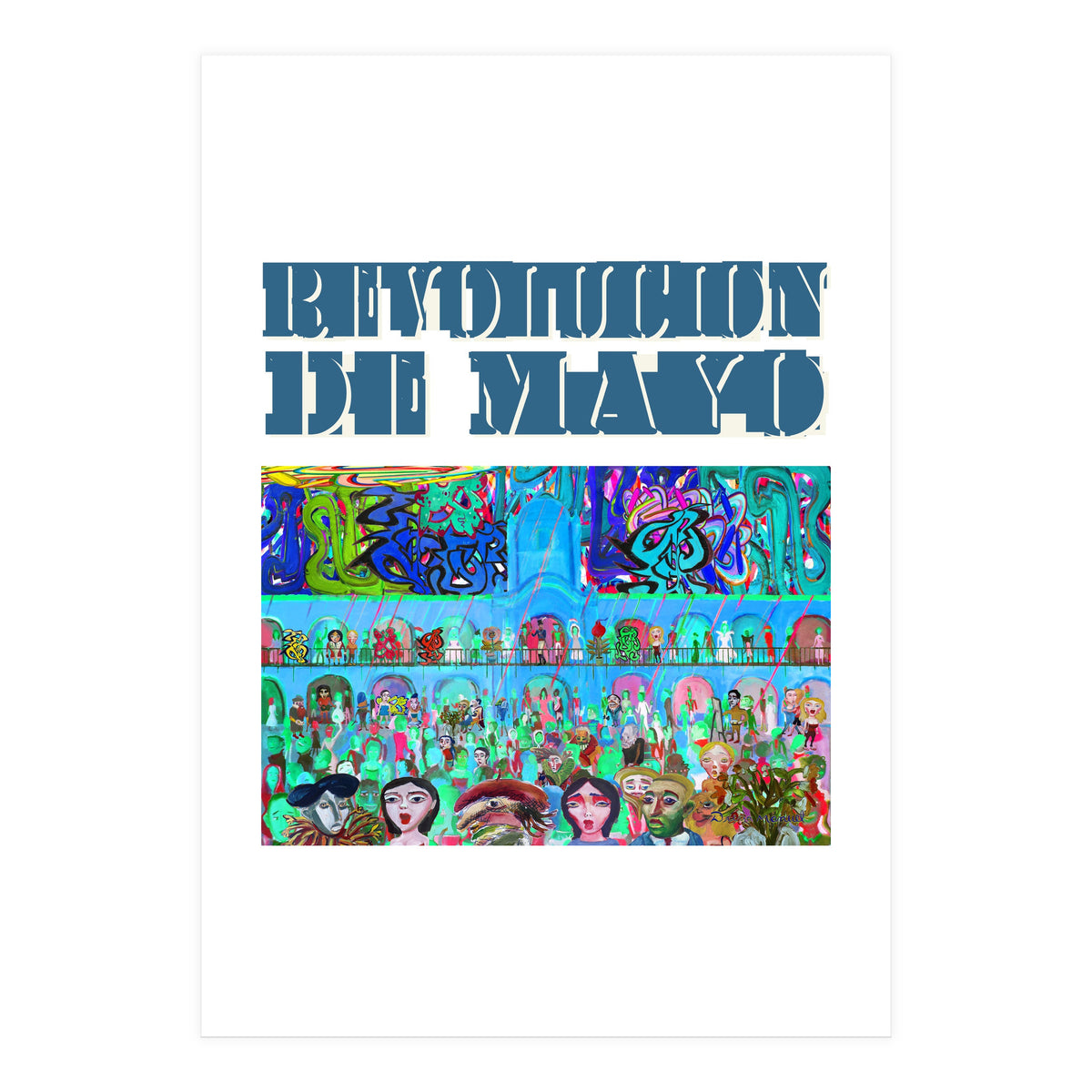 Revolucion De Mayo 9 (Print Only)