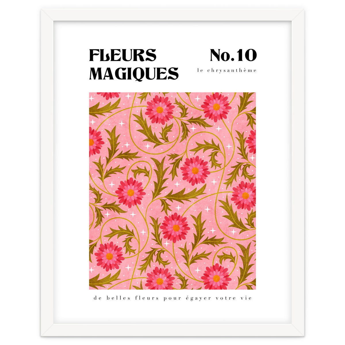 Magical Flowers No.10 Chrysanthemums