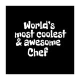 World's most coolest and awesome chef (Print Only) thumbnail
