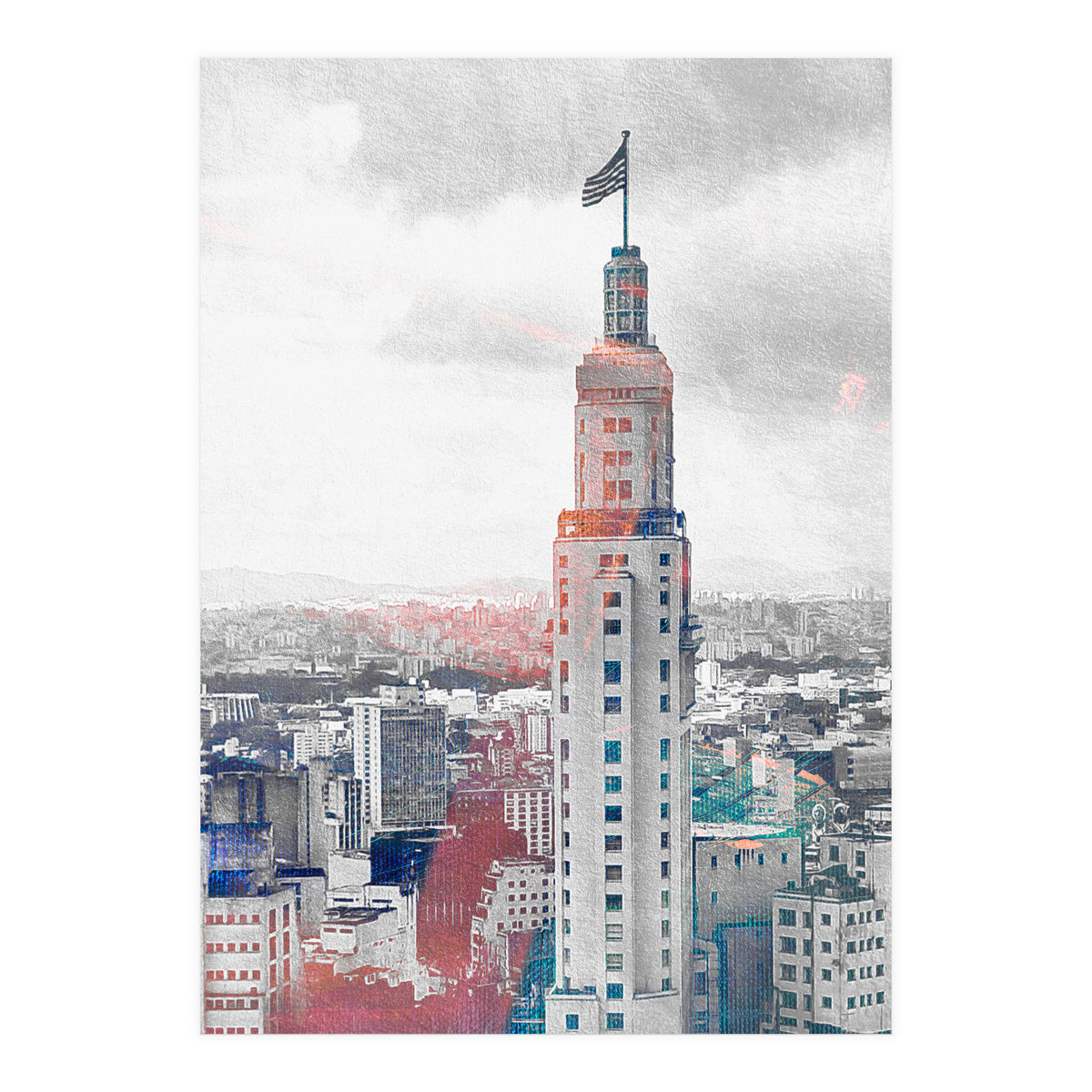 Sp in the sky  II (Print Only)