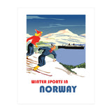 Winter Sports In Norway (Print Only) thumbnail