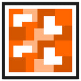 Orange Abstract Square Tiles thumbnail
