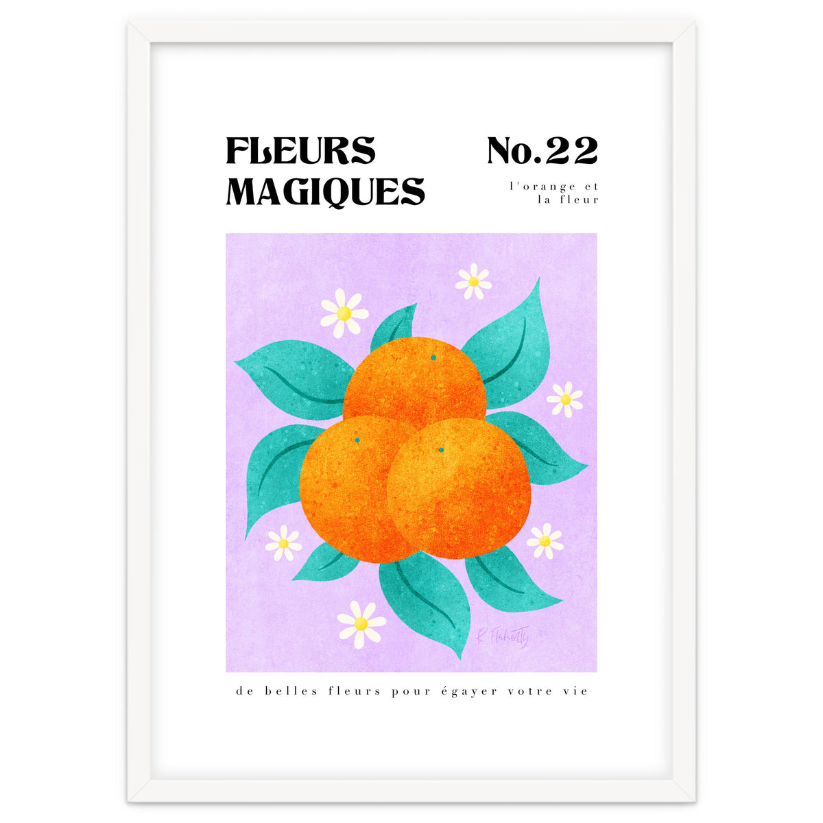 Magical Flowers No.22 Orange Bossom