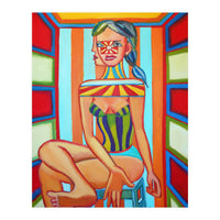 Mujer En La Silla (Print Only)