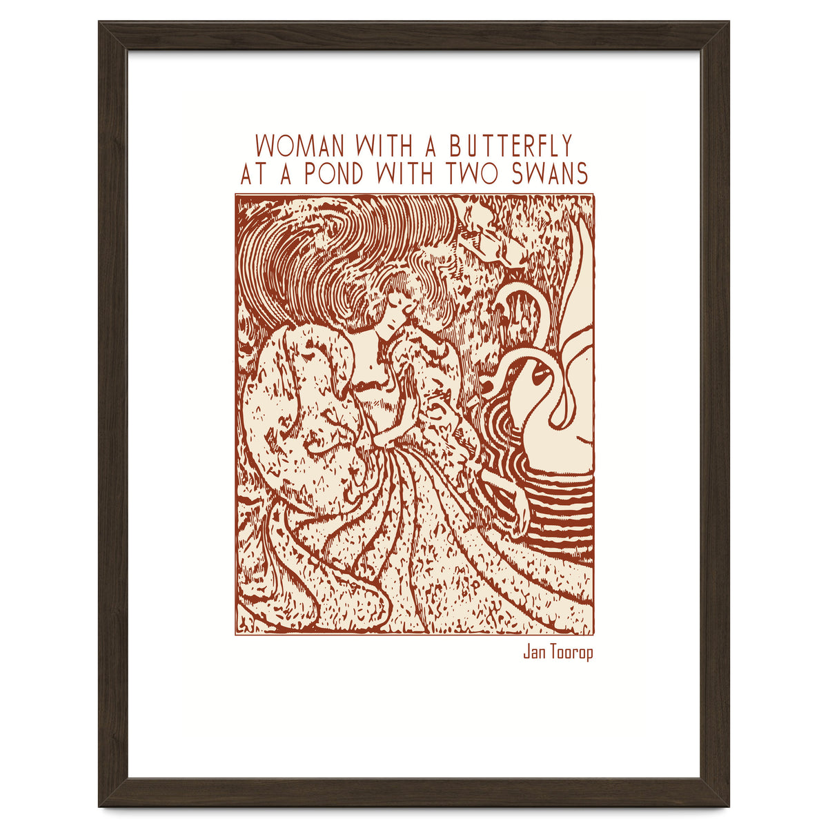 Woman With A Butterfly