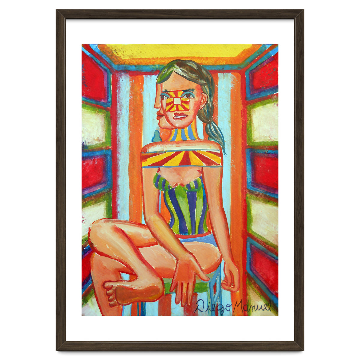 Mujer En La Silla 10