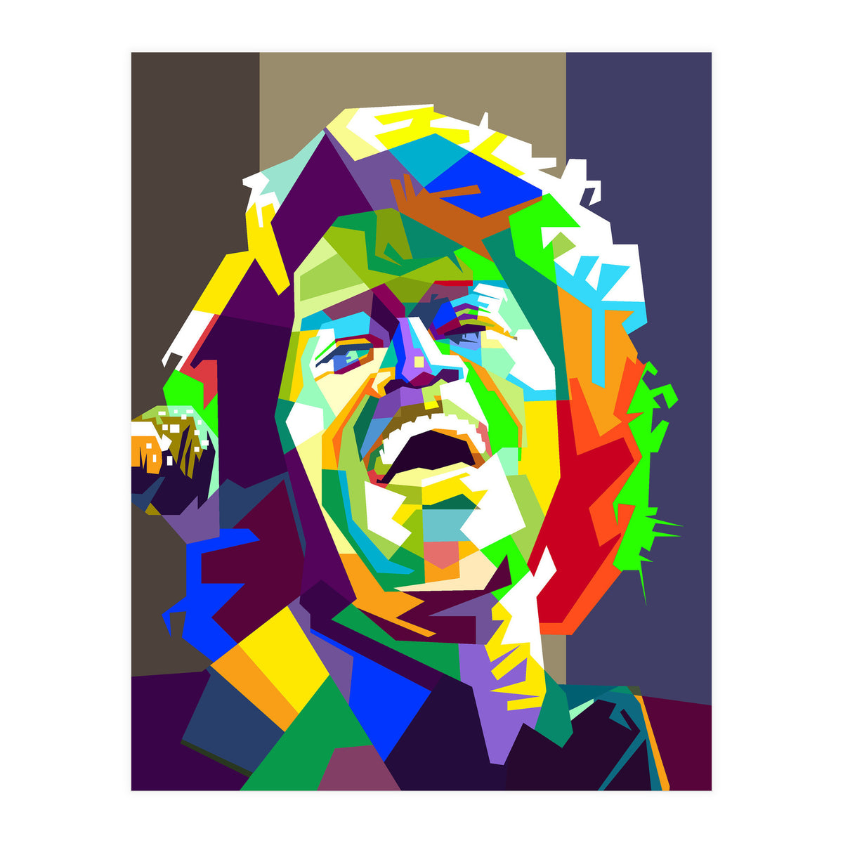 James Brown WPAP Jazz Singer And Jazz Musician Trending Nowpic (Print Only)